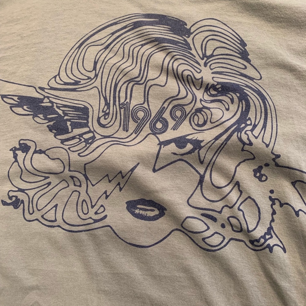 NWOT XXL Vintage Gap 1969 Face Graphic Tee — RN54023 — Statement Piece!